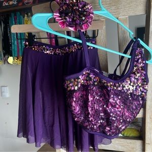 Glamour dance costume